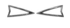 1968 GTO, Lemans, Tempest Rear 1/4 Side Marker Bezels