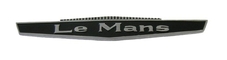 1967 Decklid Emblem "Lemans"